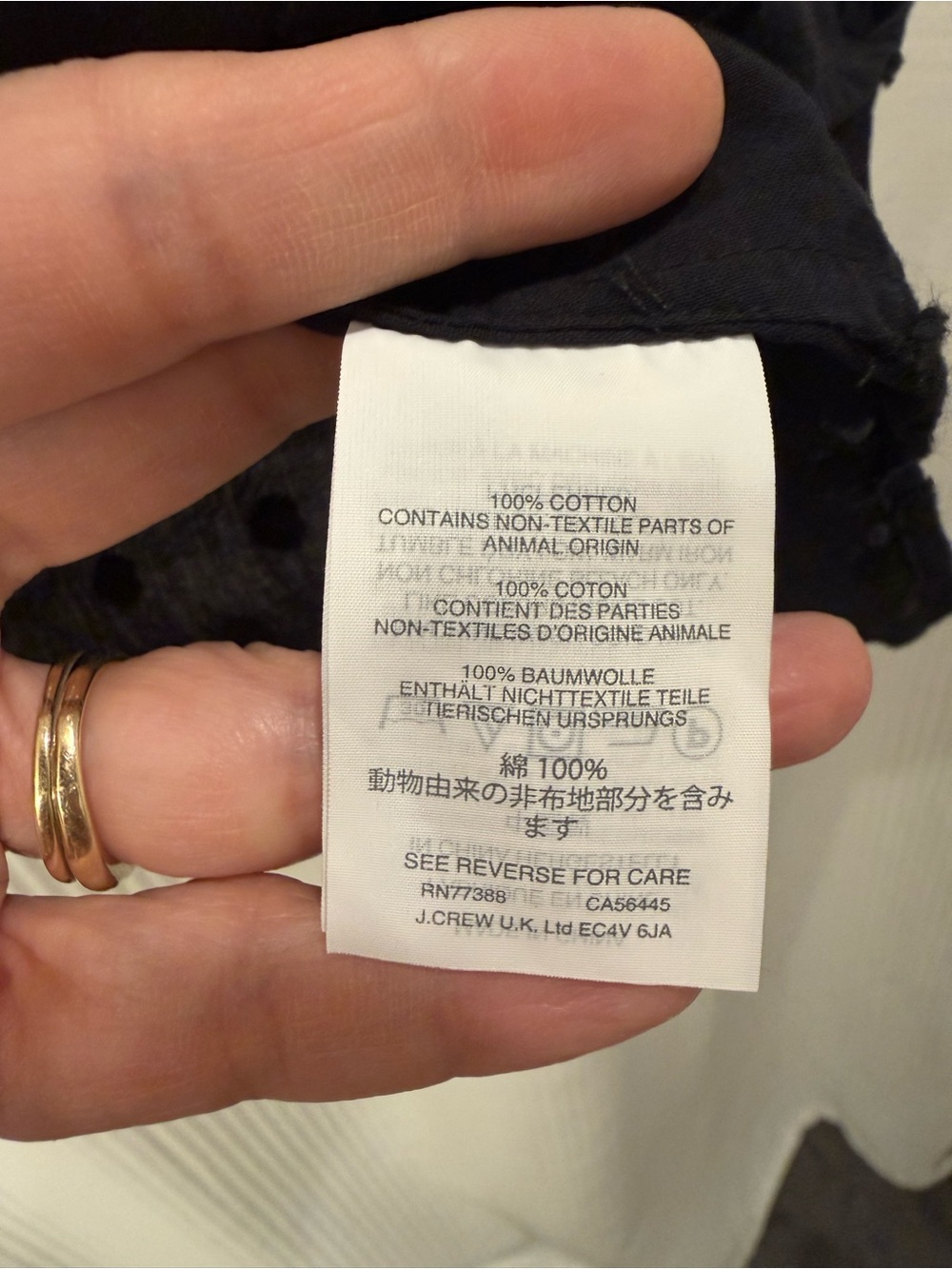 J. Crew Black Ruffle Swiss Dot Sleeveless Top - Picture 4 of 5